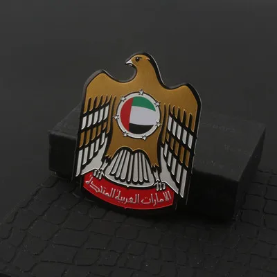 Германия, Франция, Италия, Россия, Греция, Канада, Англия, ОАЭ, Национальный флаг, алюминиевая эмблема, Этикетировочная наклейка, украшение для стайлинга автомобилей - Цвет: UAE