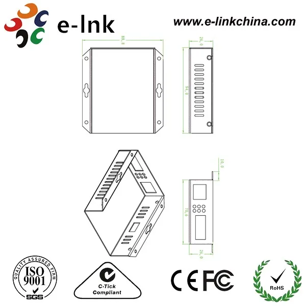Wall-Mount-PoE-Media-Conver