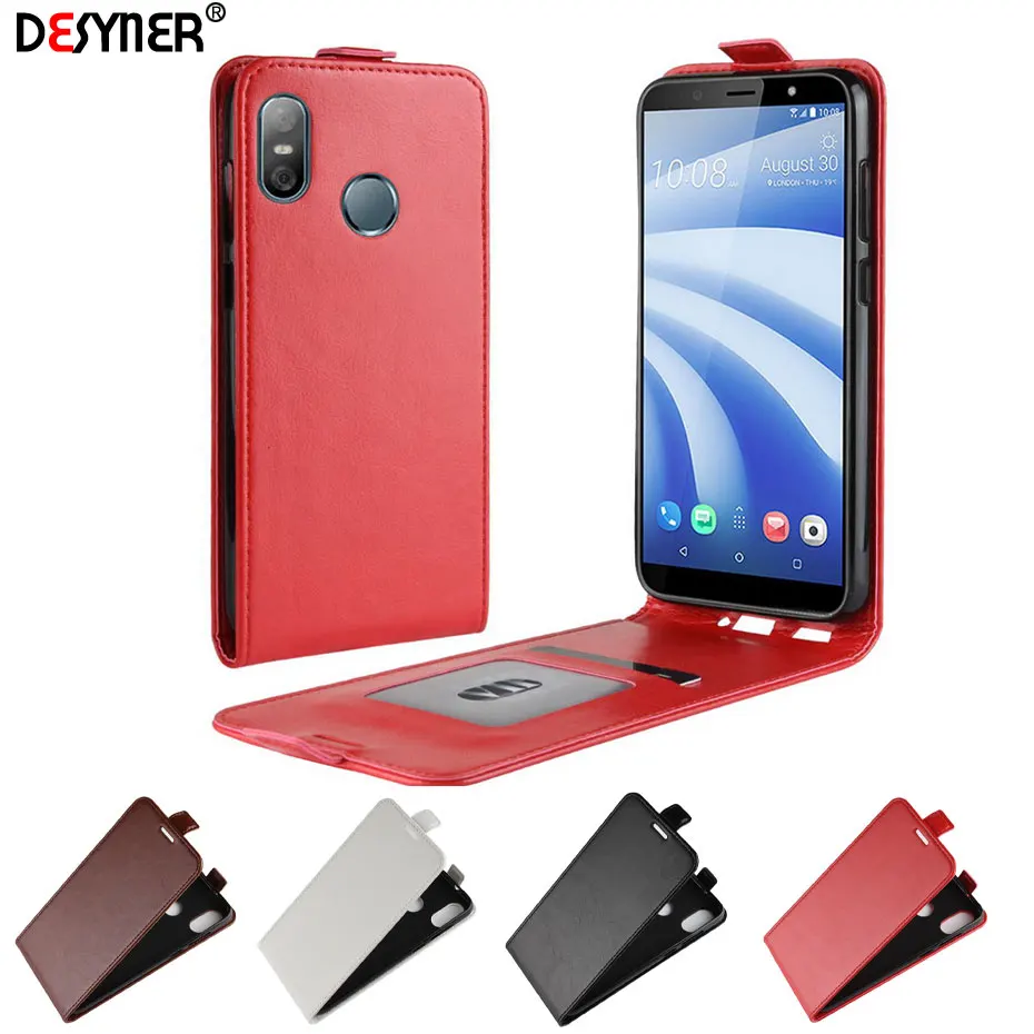 

PU Leather Phone Case For HTC U12 Life Case U12Life Case For HTC U12 Life U 12 Life 2Q6E 2Q6E1 Case Flip Back Cover 6.0