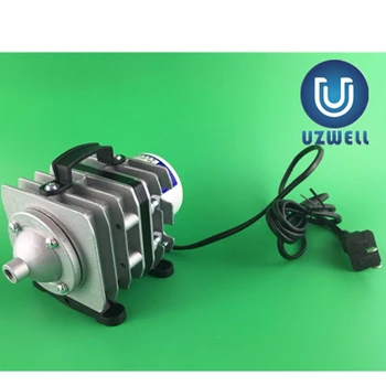 

UZWELL 220V 20l/min Electromagnetic Oxygen Pump,Aquarium Air Pump for fish Tank Oxygen with 12m pipe 6 air stone 6 check valve