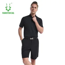Vansydica Men’s Business Suit Casual Tracksuit Sets for Men Polo Shirt Fitness Shorts Sportsman Wear Formal Workout Clothes