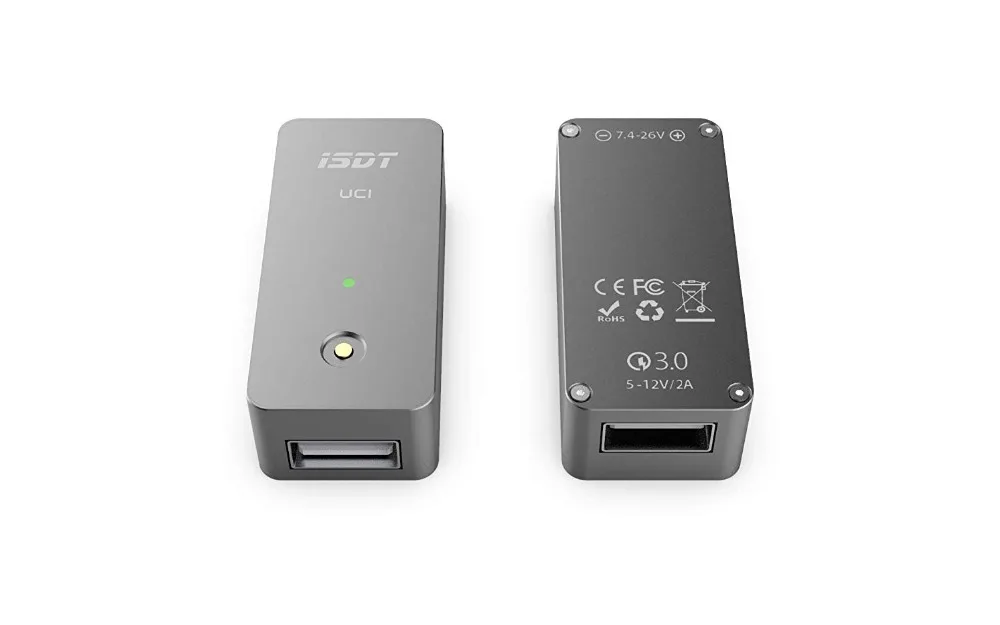 ISDT UC1 18 Вт 2A мини Быстрая зарядка Lipo батарея Смарт USB зарядное устройство