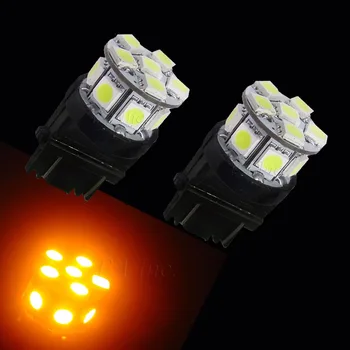 

PA LED 10PCS x 3156 13SMD 5050 YELLOW LED Auto Back Car High Mount Car Door Light 12V
