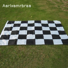 شحن مجاني aerlxemrbrae 3 * 5FT سباق العلم معلقة سباق متقلب العلم