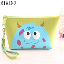 Название позиции: MIWIND 3D одежда с принтом героев мультфильмов, для путешествий полиуретановая косметичка, Новая мода Женская для макияжа, органайзер, хранилище, сумочка, с застежкой-молнией TNB715
