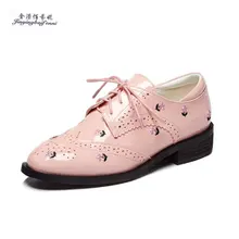 Туфли-оксфорды из лакированной кожи; женская обувь на плоской подошве; коллекция года; модная женская обувь; повседневные Мокасины; лоферы; женская обувь; sapatilhas zapatos mujer