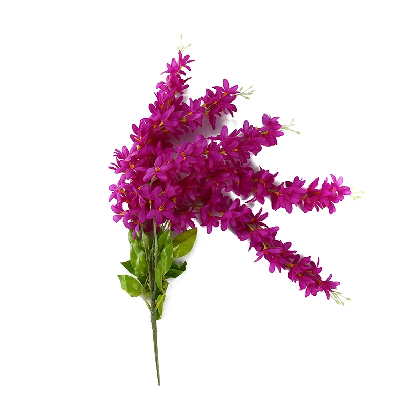 Festivel And Wedding Decoration Flower Rattan Creative Wall-mounted Artificial Flower Vine Leaves Flower Home Decoration