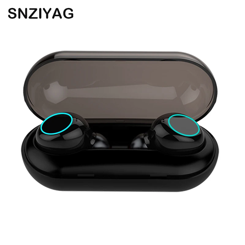 

SNZIYAG Capsule IPX8 Waterproof TWS Wireless Earphones Bluetooth V5.0 Earbuds Touch Mini Sports Earphone With Mic Battery Case
