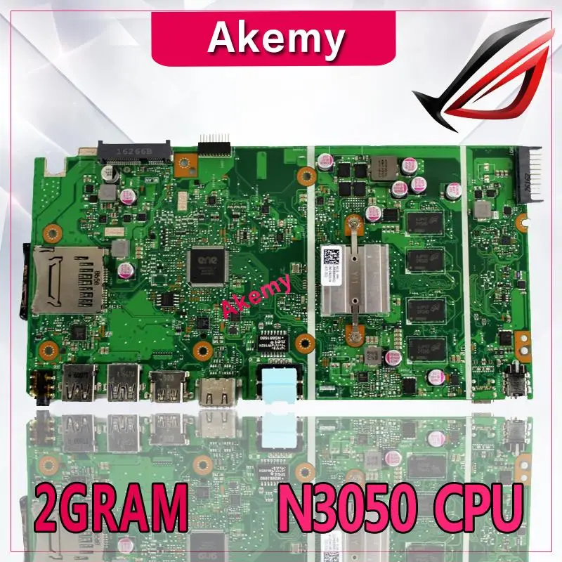 Akemy X540SA Laptop motherboard for ASUS VivoBook X540SA X540S X540 F540S Test original mainboard 2G RAM N3050 CPU