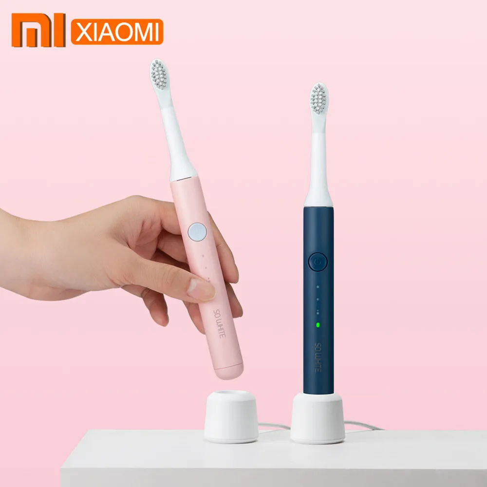 

Xiaomi SO WHITE EX3 Sonic Electric Toothbrush USB Rechargeable Deep Clean IPX7 Waterproof Ultrasonic Automatic Adult Tooth Brush