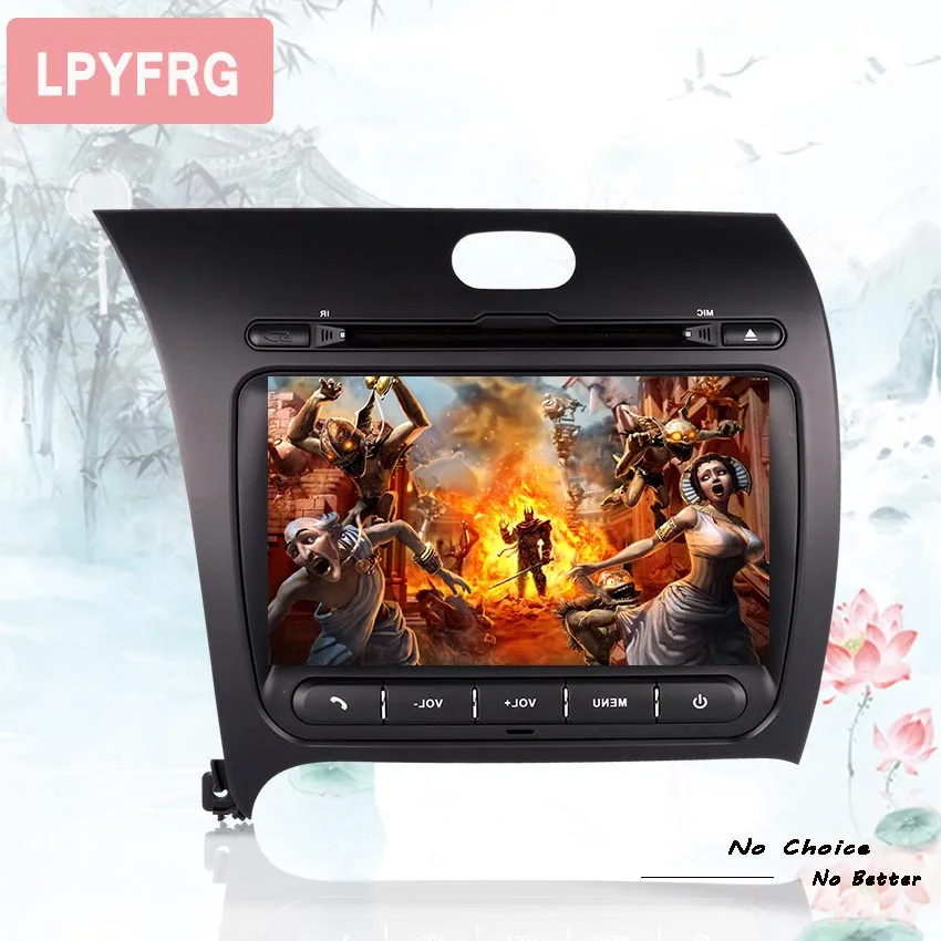 Sale Android 9.0 Car stereo dvd player For kia cerato k3 forte 2013 2014 2015 with gps WIFI usb SD Card Map octa core 1024*600 Radio 0