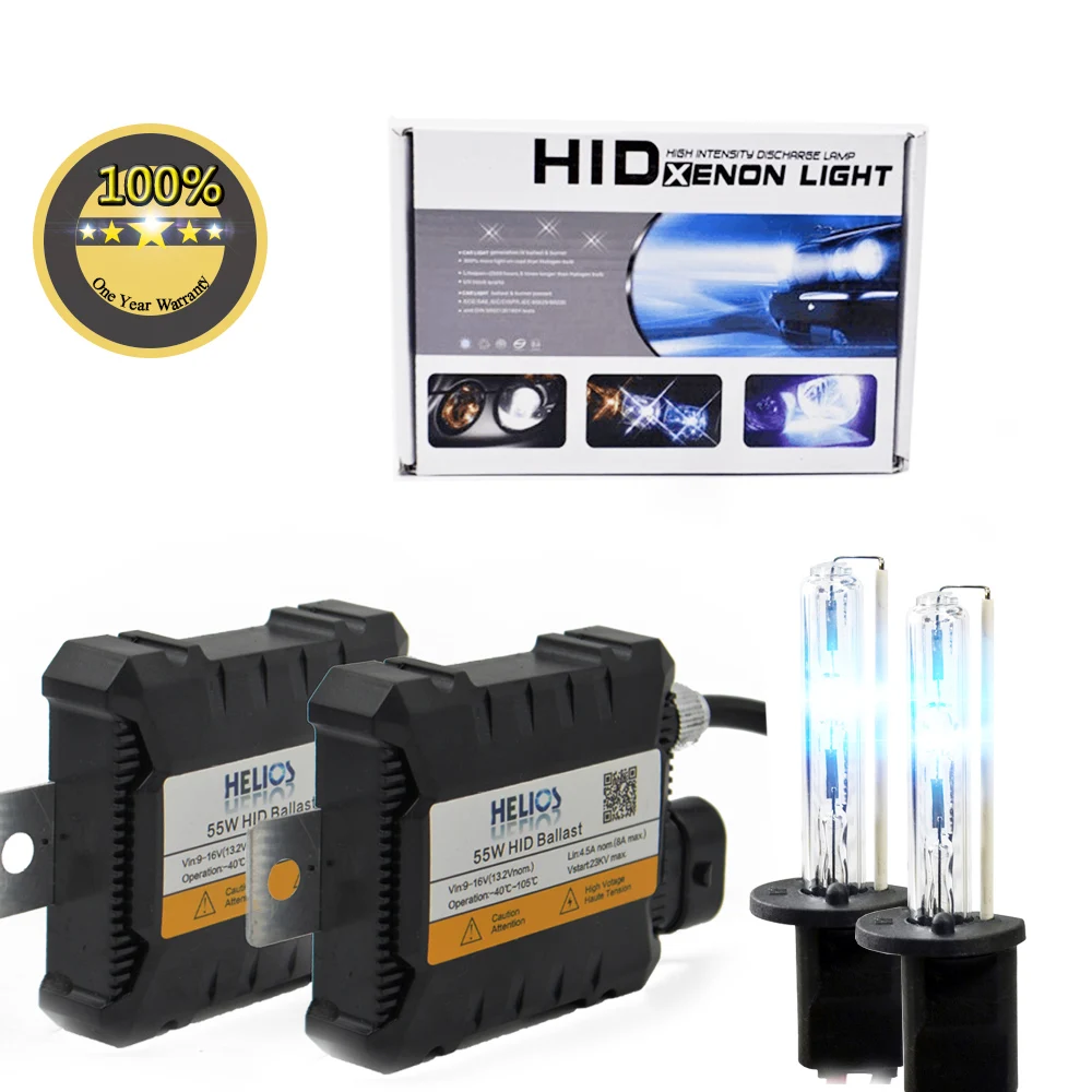 55W  H1 hid xenon Kit  Car Headlight mini Ballast  55w H11 h4-2 H7 H9 H1 9006 Bulb 4300K 6000K 8000K 10000K 12000K 12V