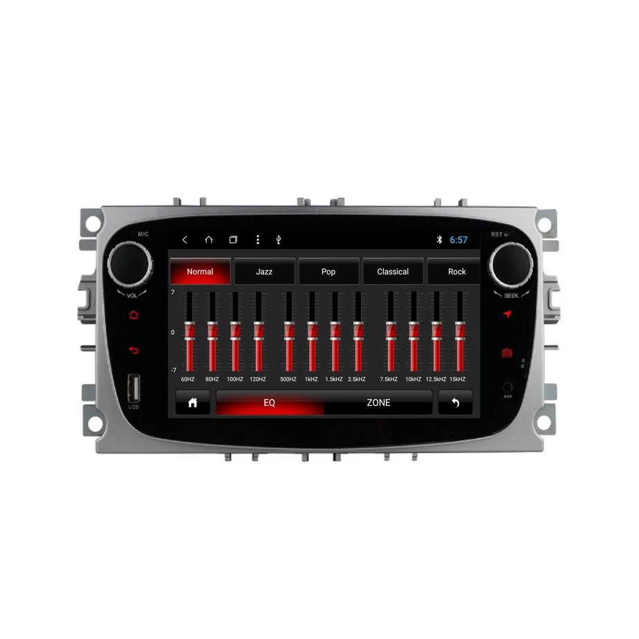 Android Octa Core автомобильный DVD для Ford Focus Mondeo Kuga C MAX S Galaxy автомобиля радио gps навигации
