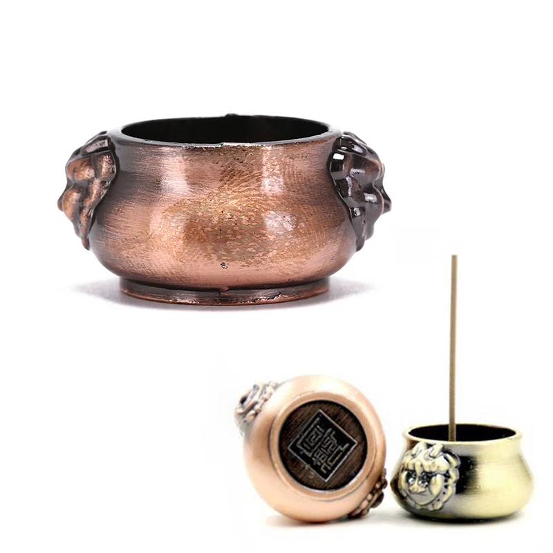 

7 Holes Ash Catcher Holder Incense Burner Plate Holder Ornament For Buddha Temple Incense Stick Cone Incense Home Decor 2x1.4cm