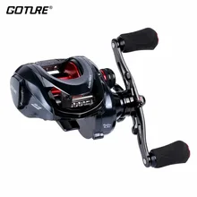 Goture Ares-Max Baitcasting Reel Heavy Duty 10+1BB Max Drag 22lbs/10kg 6.3:1 Sea Fishing Reels Bait Casting Wheel
