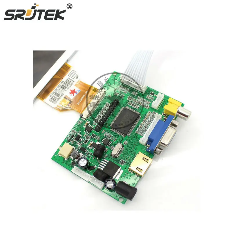 7 Inches Raspberry Pi LCD Touch Screen Display TFT Monitor with Touchscreen Kit HDMI VGA Input Driver Board