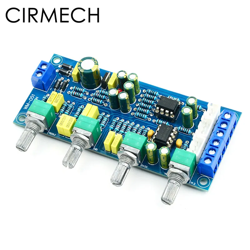 CIRMECH NE5532 OP-AMP HIFI усилитель предусилитель громкость тон эквалайзер плата управления электронный комплект