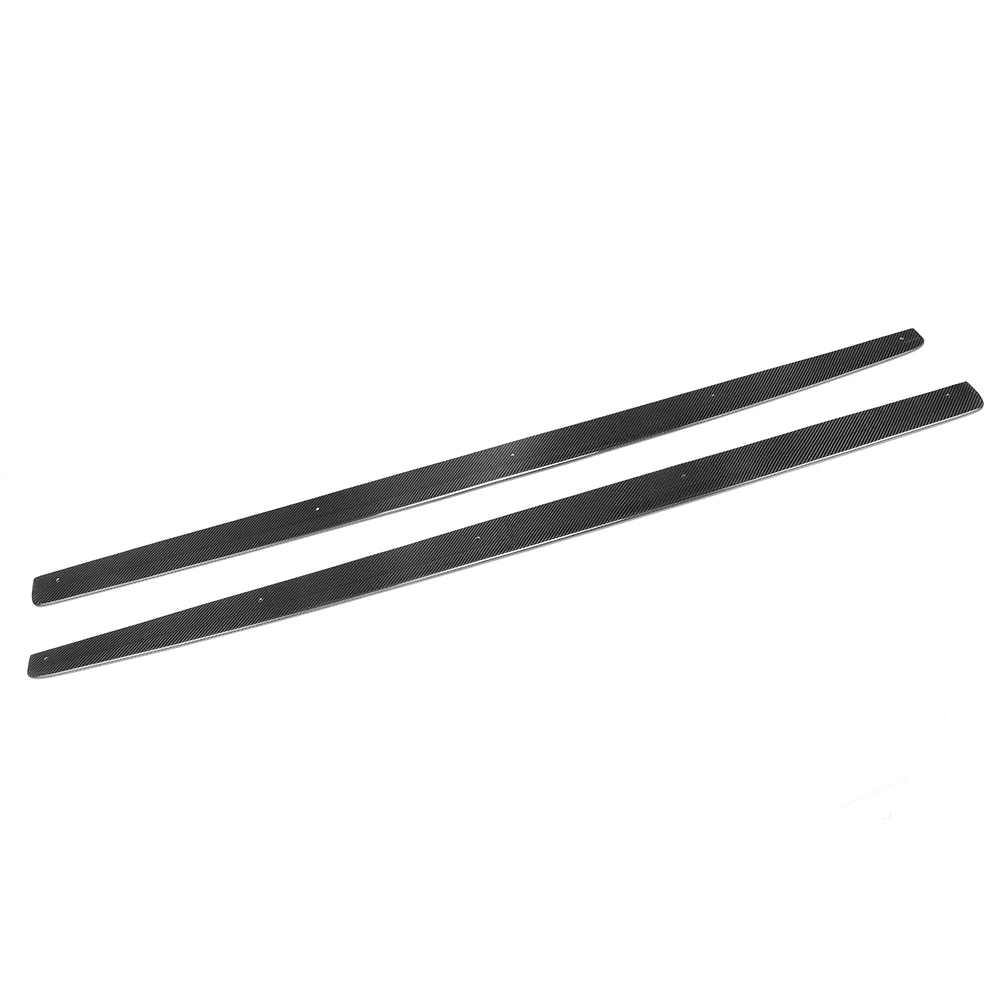 Боковые юбки из углеродного волокна для Audi TT 8J Coupe 2 Door 2013 2014 TTS Convertible Roadster 2008 2013|carbon