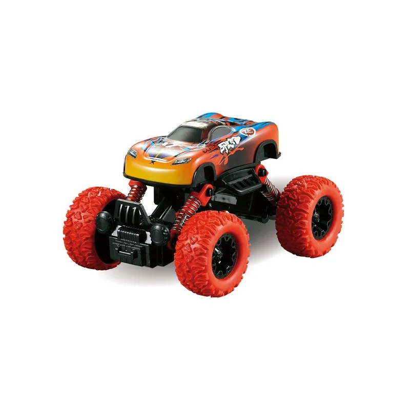 

Diecast 1:10 Monster Truck Toy Car Inertia Double Pull Back Alloy Climbing Big Wheeler Off-road Vehicles Model Car kids Toys