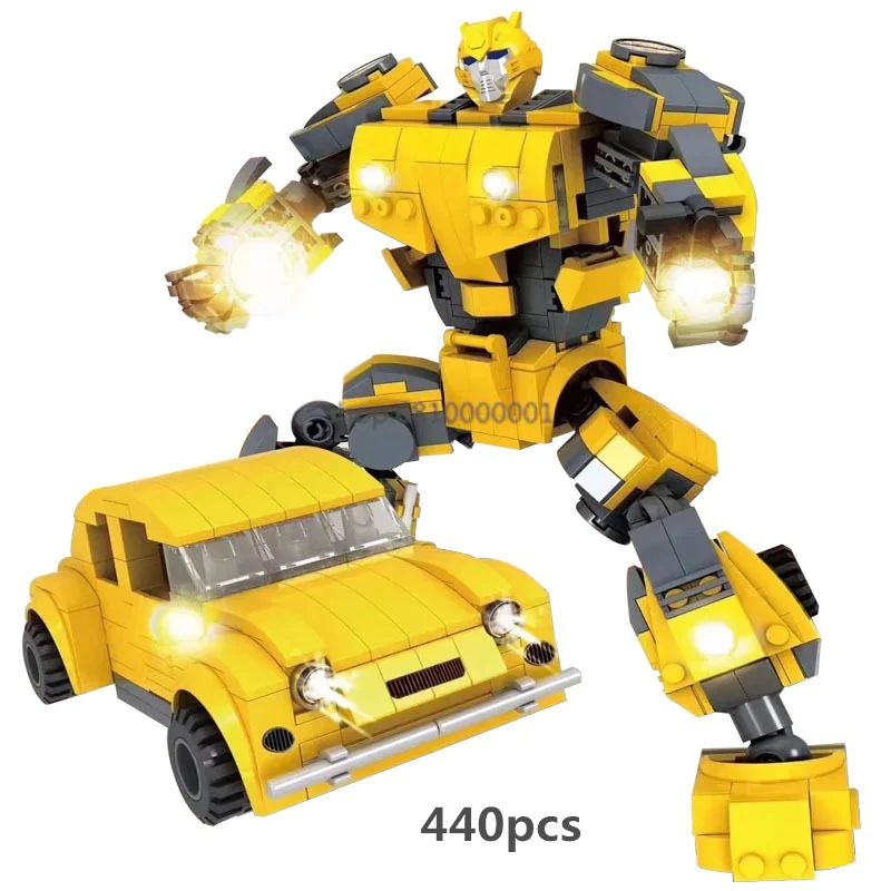 

Transformation Robot Racing Aston Martin rc Car Building Block Brick Compatible Legoingly Technic Model Action Figure Toy kid
