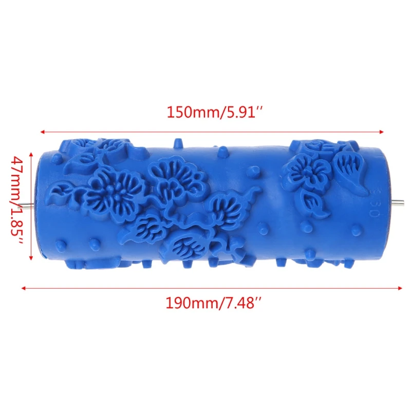 " рельефная краска ролик рукав стены текстура кисть для трафаретов шаблон Декор 065Y - Цвет: 096Y