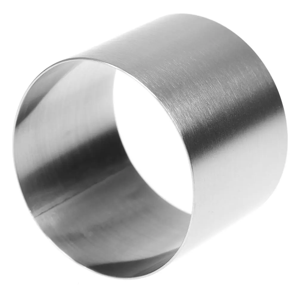 2 Inch Mini Round Mousse Cake Food Grade Stainless Steel Ring Pastry