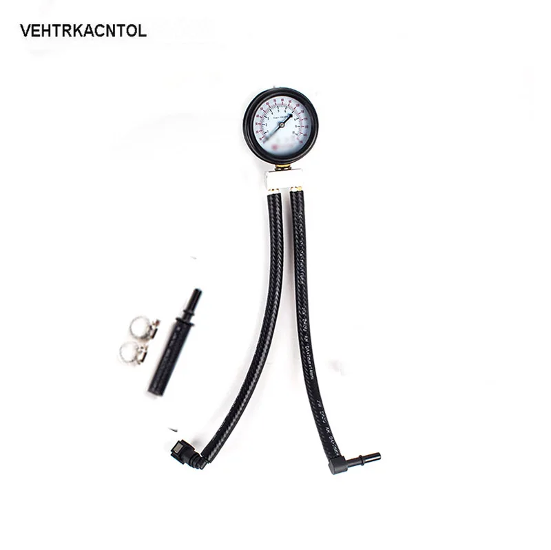 VEHTRKACNTOL Truck Car Fuel Pressure Gauge Gasoline Pressure Gauge Meter Tester Tool Universal