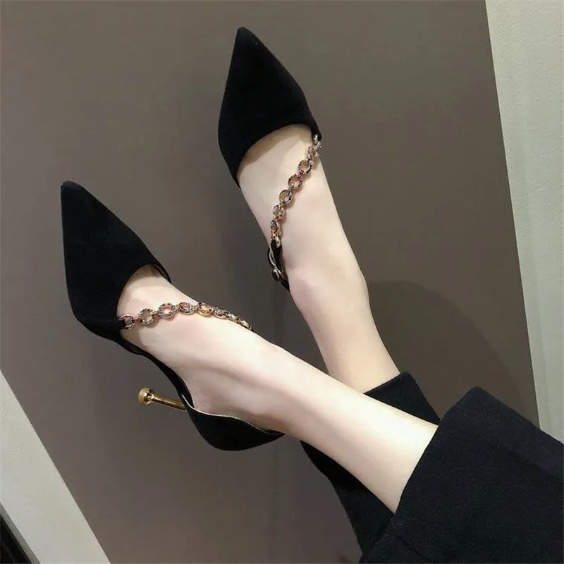 Woman Sandals 2019 Spring and Summer Women Shoes Fahion Pumps Women High Heels Dress Shoes High Heels afbeelding