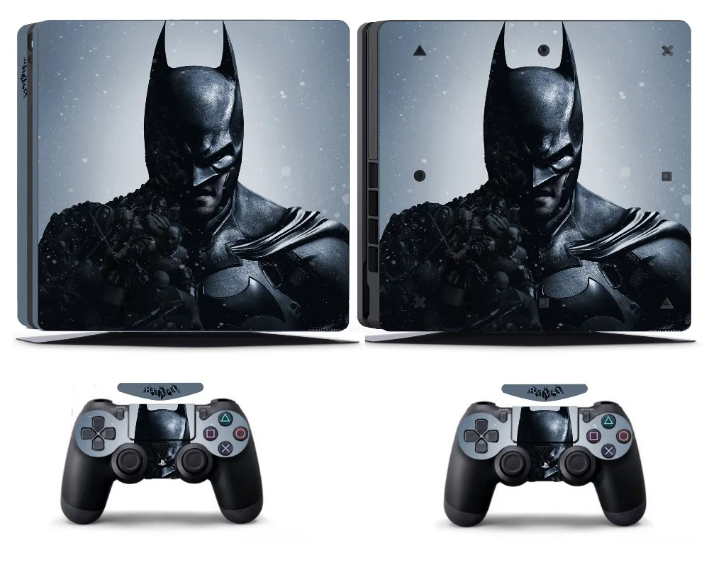 

Hero 252 PS4 Slim Skin PS4 Slim Sticker Vinly Skin Sticker for Sony PS4 Slim PlayStation 4 Slim and 2 controller skins