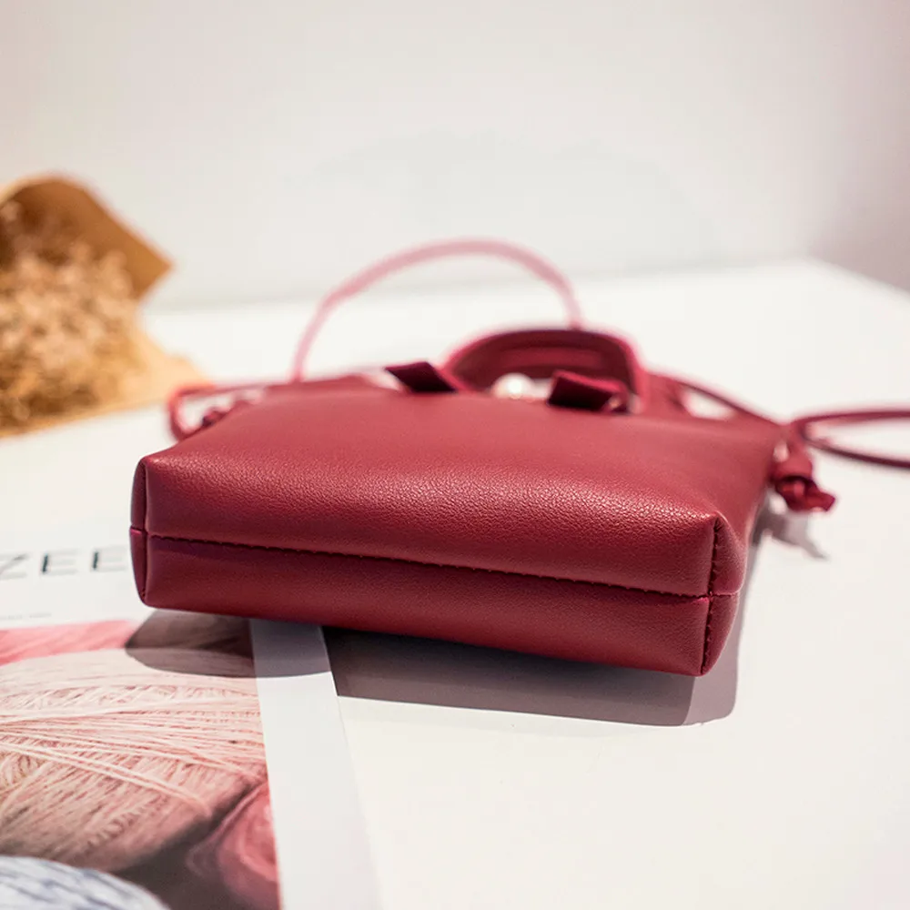 OCARDIAN Bag Lady Leather Handbags PU Shoulder Bag mini Flap Crossbody Bags for Women Messenger Bags dropship apr3