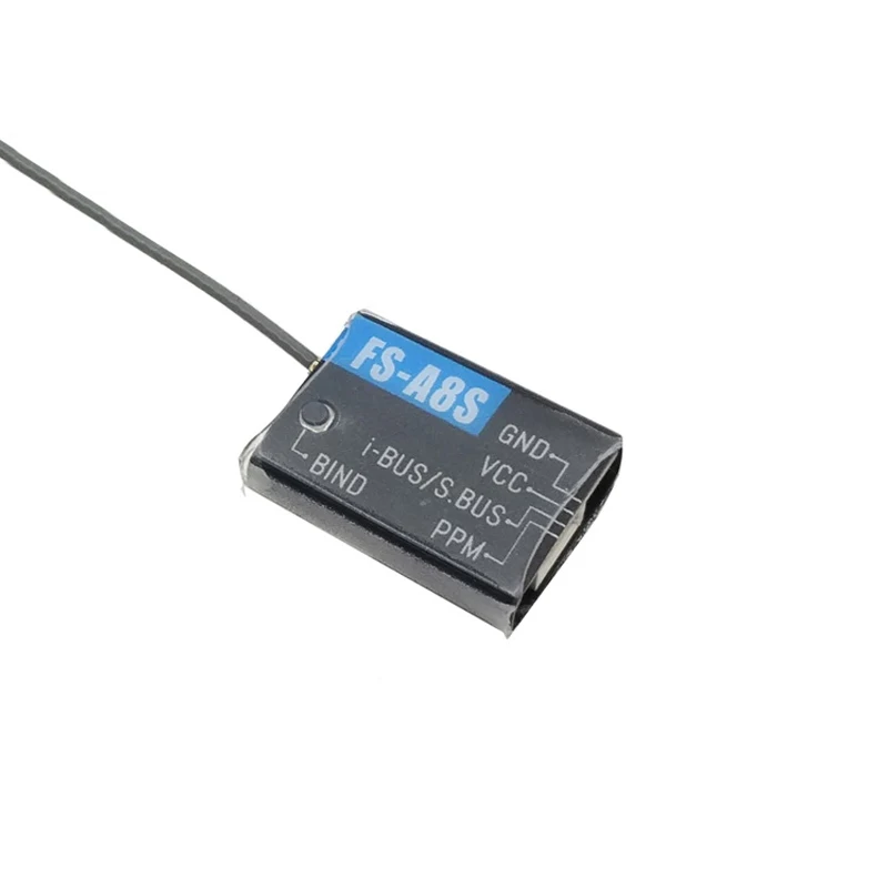 Мини приемник Flysky FS A8S 2 4G 8CH с PPM i BUS SBUS совместимый Turnigy Evolution i6 i6S I6X для FPV гоночного
