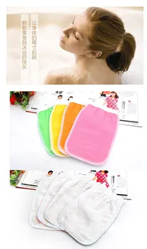 

1600 pcs/lot Shower Towel Magic Peeling Glove Exfoliating Bath Glove