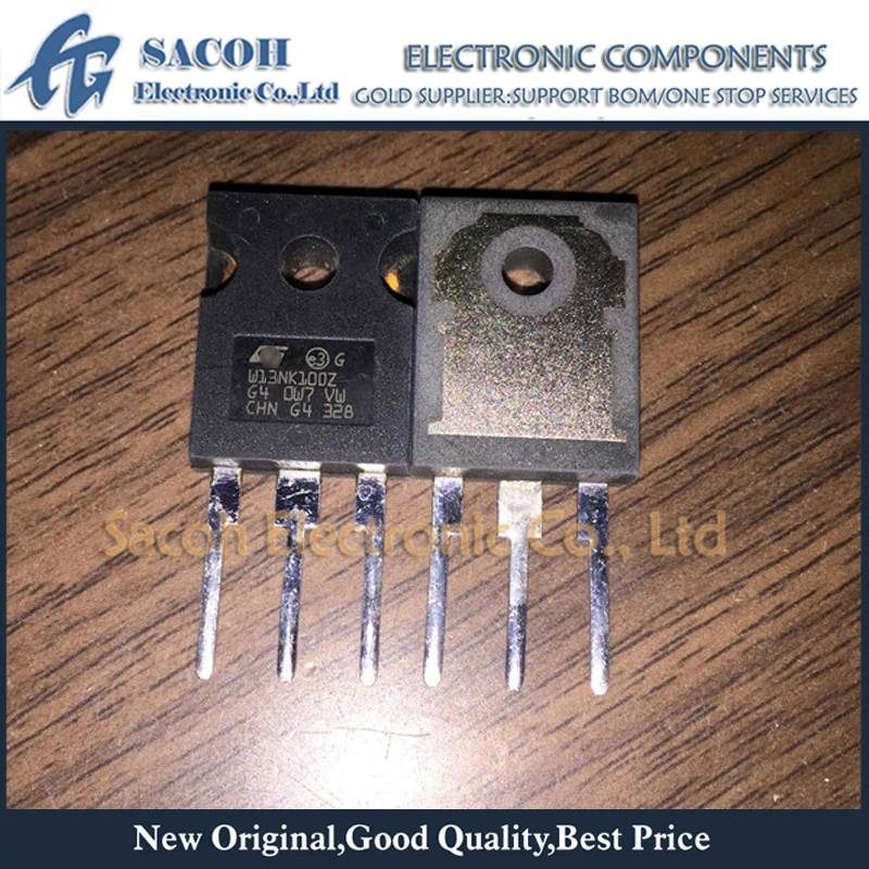 

New Original 10PCS/Lot STW13NK100Z W13NK100Z OR STW13NK95Z W13NK95Z TO-247 13A 1000V N-Ch Power MOSFET