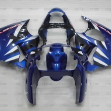 Для Kawasaki ZX6r 2000-2002 мотоциклов обтекателя Для Kawasaki ZX6r 2002 зализа Abs 636 ZX-6r 00 синий черные кузовные комплекты