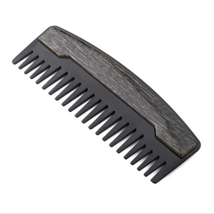 

2018 NEW Men's Beard Styling Template Stainless Steel Metal Wide Teeth Pocket Hair Beard Comb