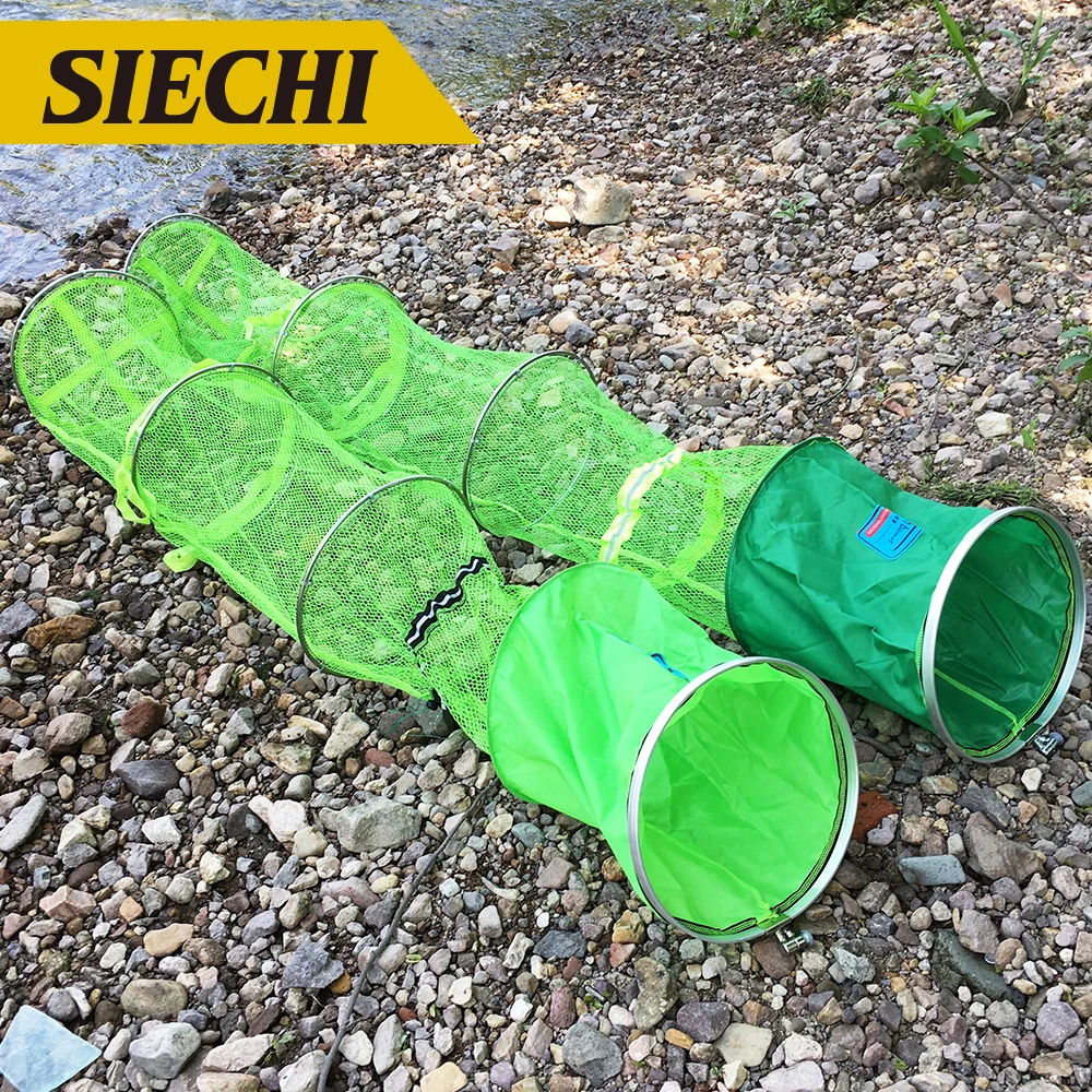 Рыболовные снасти SIECHI быстросохнущая сетка для креветок с алюминиевым кольцом