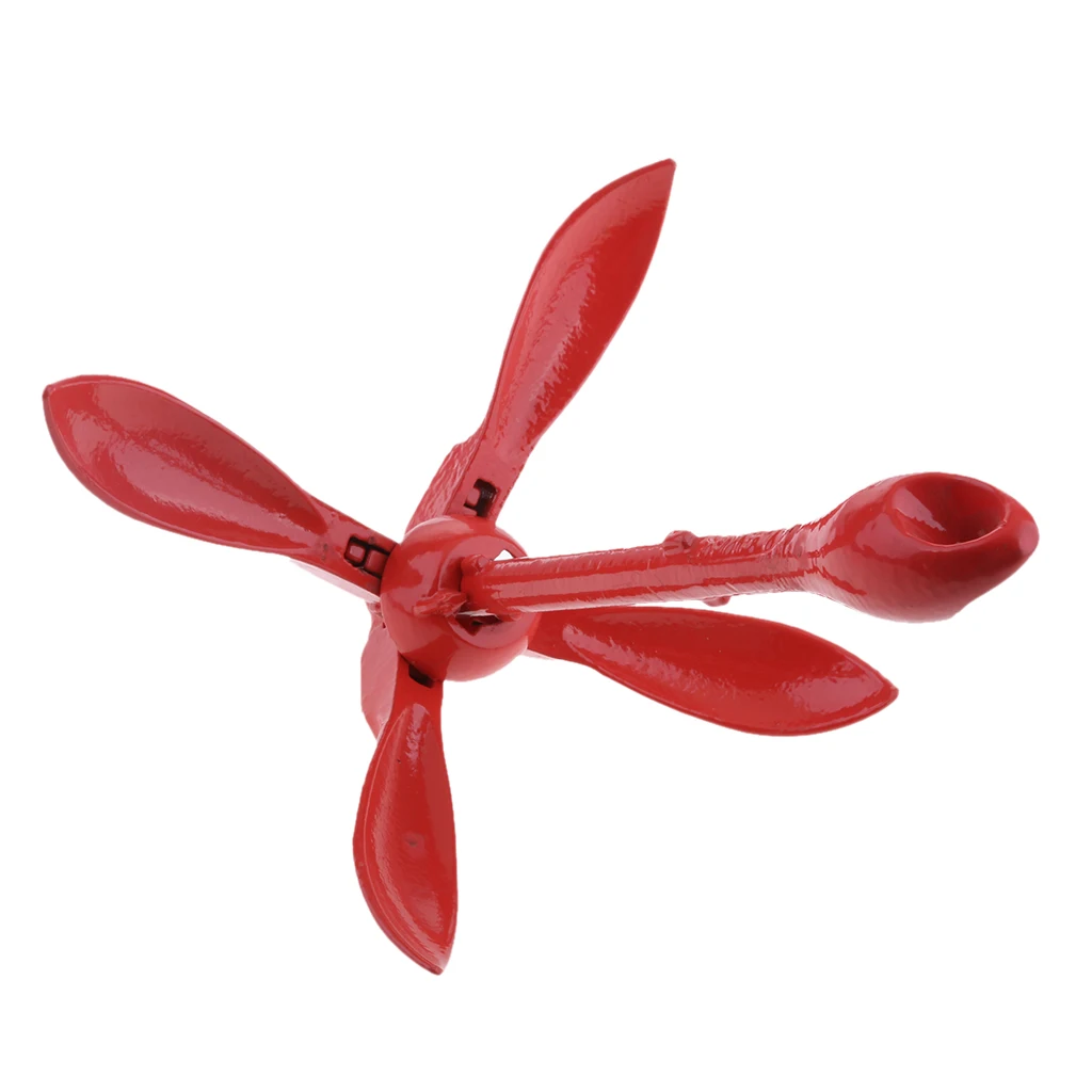 

Red Boat Folding Grapnel Anchor 1.5 Lb Marine Yacht Anchor Stainless Steel