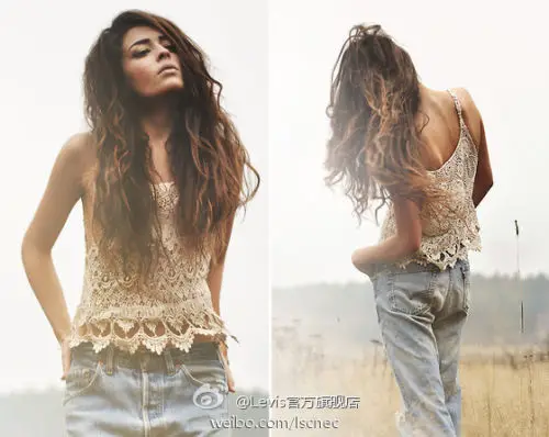 

2015 VINTAGE HIPPIE BOHO People Casual Loose Lace Vest Shirt Blouse Hollow Tops