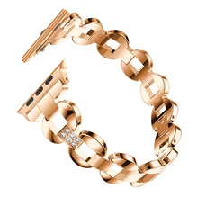Butterfly for Apple Watch 4 Band 44mm 40mm Bands 4 3 2 1 Stainless Steel Rose Gold Straps for Apple Watch Strap 44mm 42mm 38mm