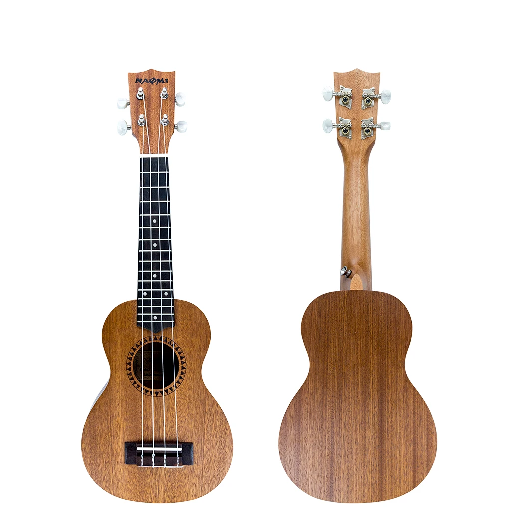 

21" Student Ukulele Fitted Aquila Strings Sapele Soprano Ukulele For Students Beginners W/ Rosewood Fingerboard