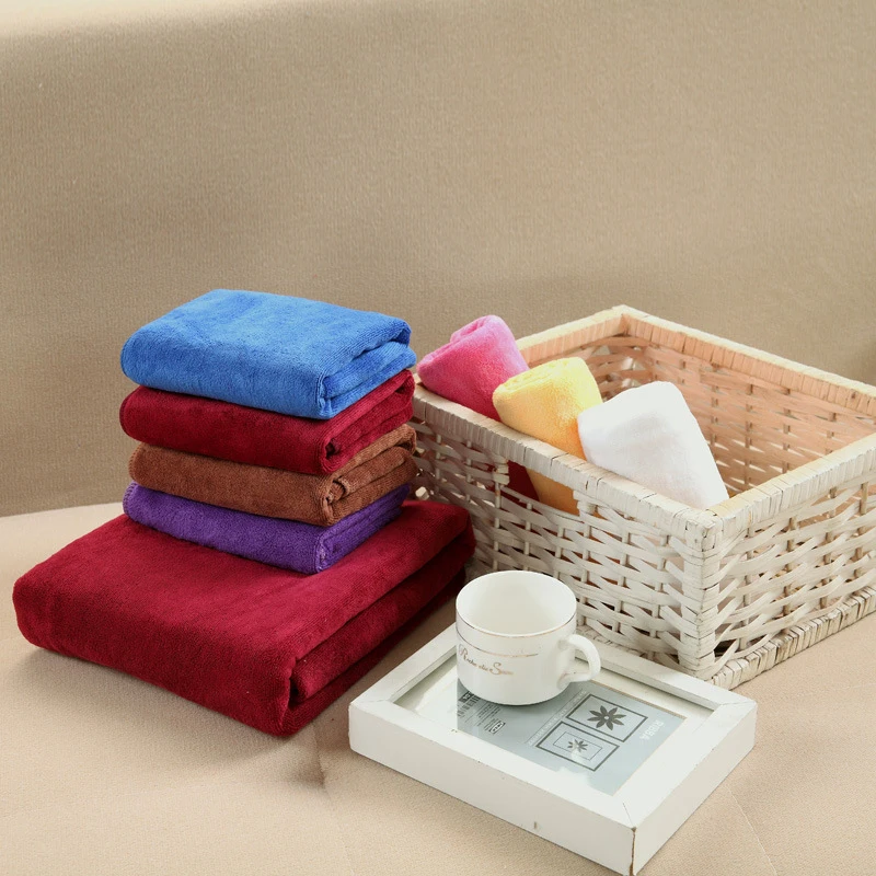 1 Piece Solid Color Egyptian Cotton Towels Towel For Adults High