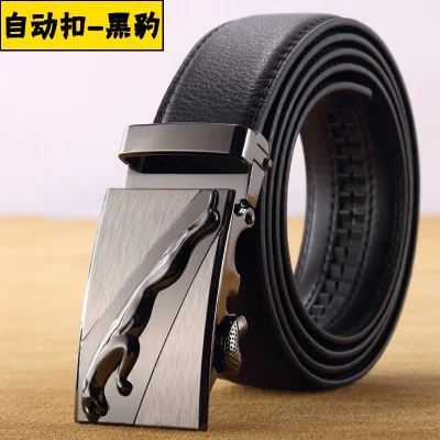 

New Genuine Leather Brand Designer Mens Belt High Quality Belts For Men Women Automatic Buckle Belts Black Cinturones Hombre