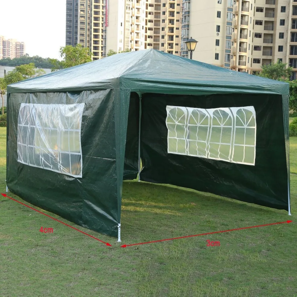 

(Ship From DE)Fashionable Design Outdoor Camping Wedding Sunshade Tent Large Size Garden Party Leisure Summer Tent Pergola