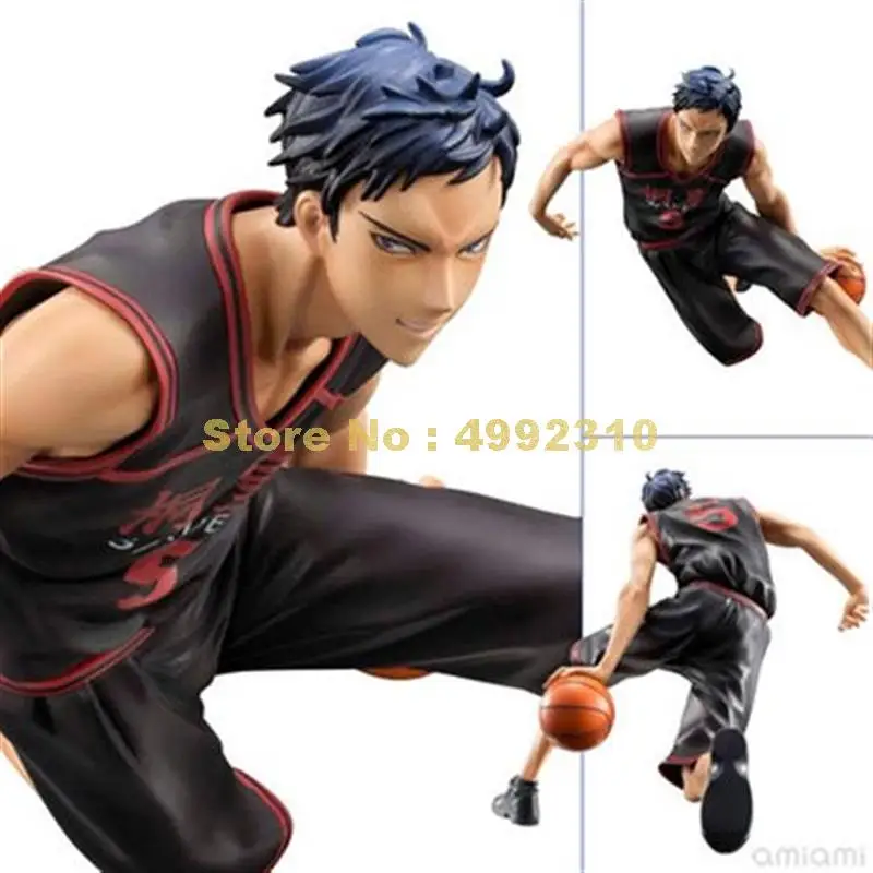 

anime kuroko's basketball kuroko no basket aomine daiki pvc action figure collectible 18cm Toy