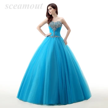 

Rhinestones Beaded Quinceanera Dresses Ruffles Sweetheart Neck Custom Sweet 16 Dresses Vestidos de Quince Anos Prom Party Gowns