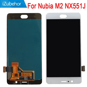 

5.5 inch display screen For ZTE Nubia M2 NX551J LCD+touch screen digitizer Assembly 1080X1920 pixels free shipping