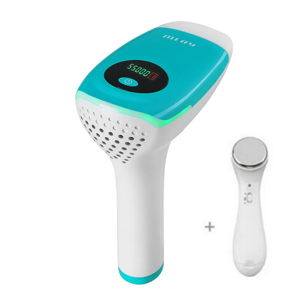 

MLAY-E Laser Hair Removal 95000 Pulses Automatic or Manual Laser Epilator Device facial hair remover for women man Armpit Bikin