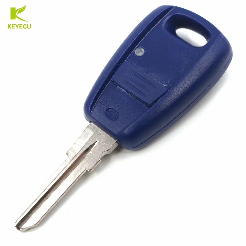 

KEYECU New Replacement 1 Button Remote Key Shell Case Fob Uncut Blade for FIAT Stilo Punto Seicento