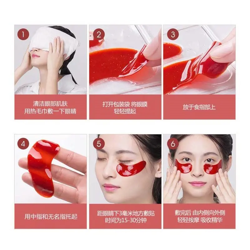 Linhas e Linhas Finas dos Círculos Remova Escuros 11 Utensílios de cuidado facial