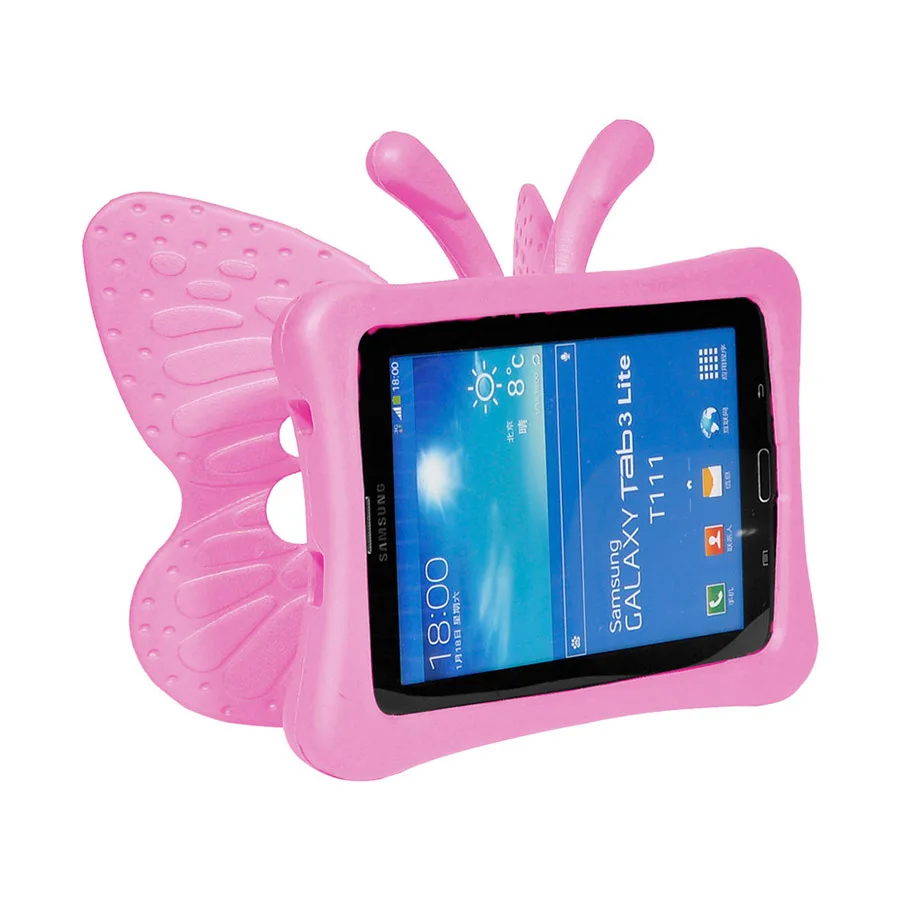 7 inch Universal Kids Shockproof Case For Samsung Galaxy Tab 3 7.0 T210 T213 Tab 4 7.0 T230 T235 Cartoon EVA Tablet Case Cover (20)